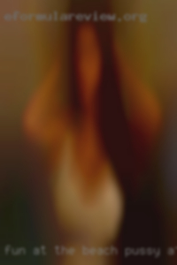 Fun at the beach pussy at night!